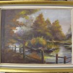 624 1495 OIL PAINTING (F)